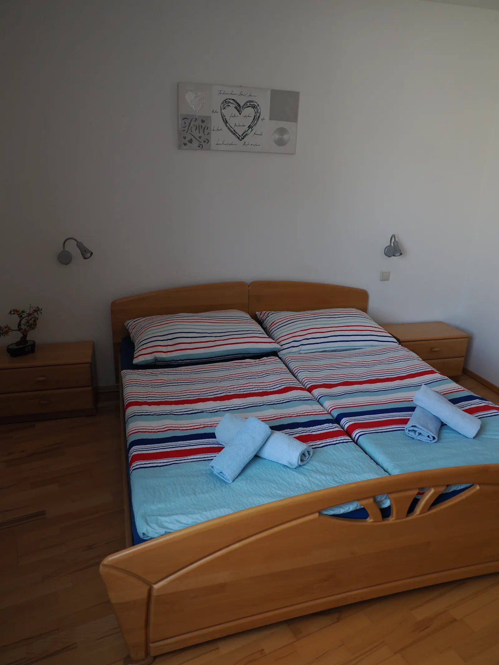 Gästezimmer in der Pension Hödl