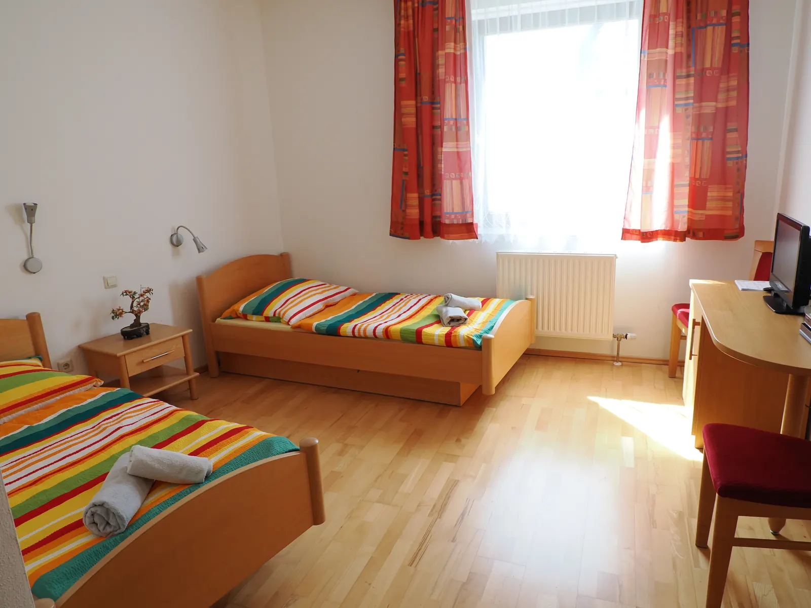 Gästezimmer in der Pension Hödl