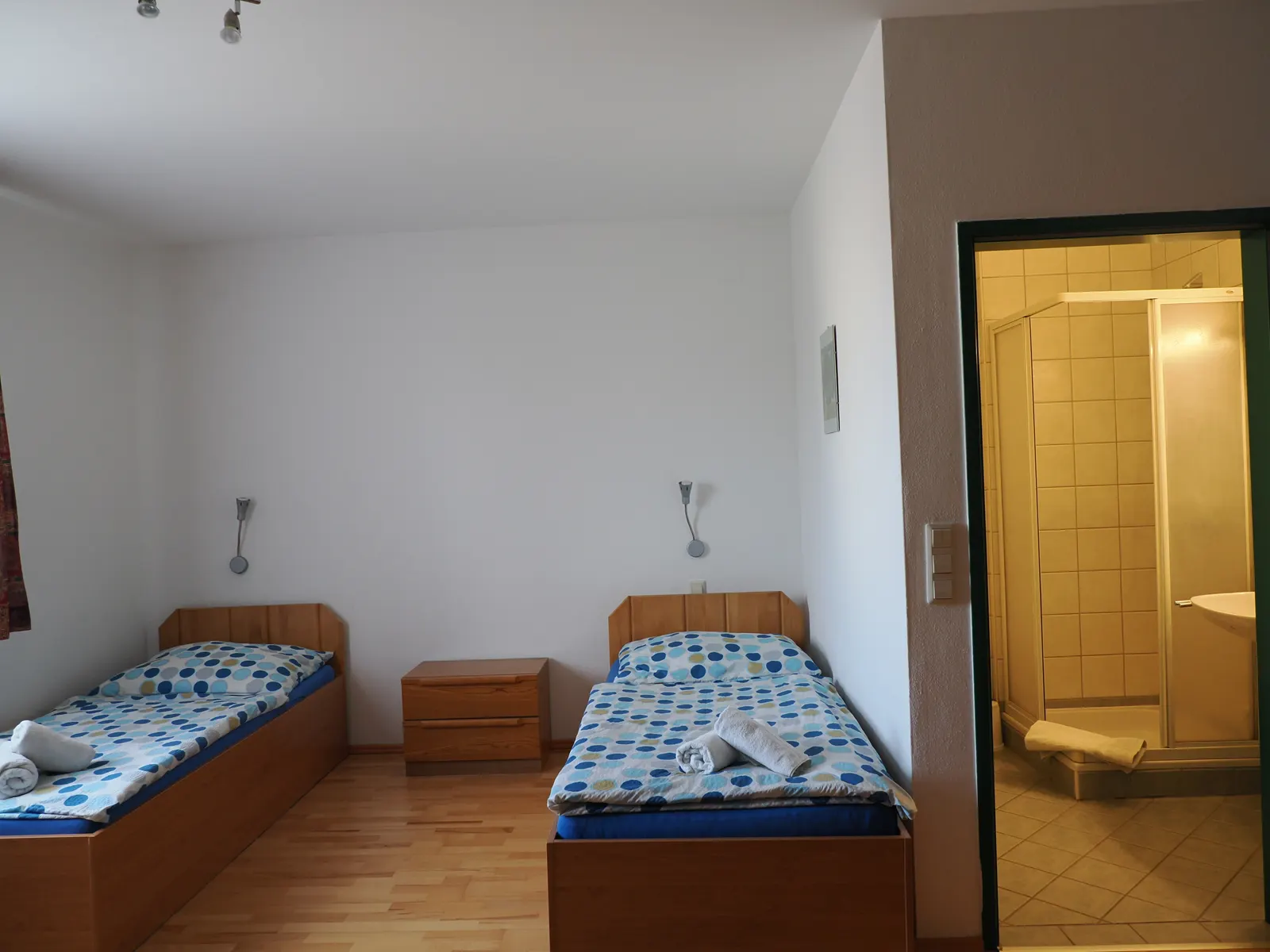 Gästezimmer in der Pension Hödl